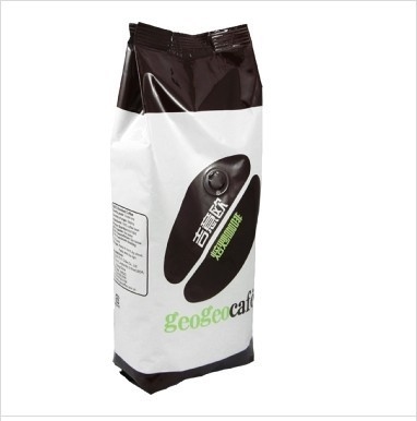 Gravure Printing Custom Made Coffee Stand Up Bag Packaging With One Way Degassing Valve