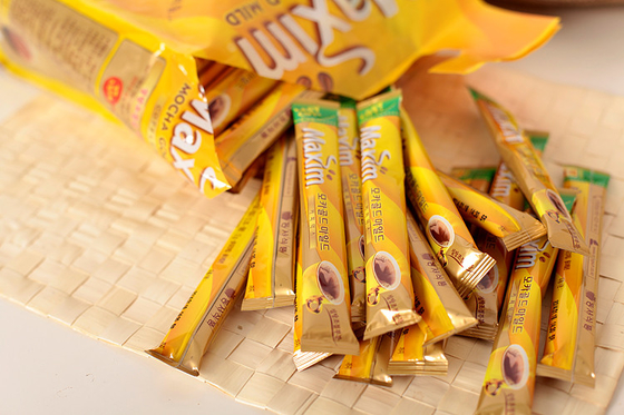 PET / VMPET / PE Instant Coffee Packaging Bags with Good Barrier , Automatic Packaging Film