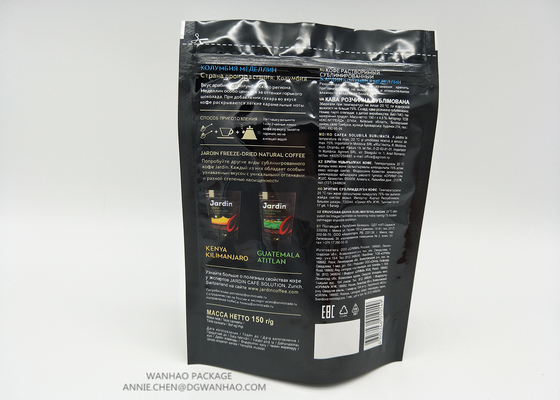 Custom Smell proof Aluminum foil zip lock bag Custom Design Resealable Ziplock Stand Up Pouch Food Grade Material