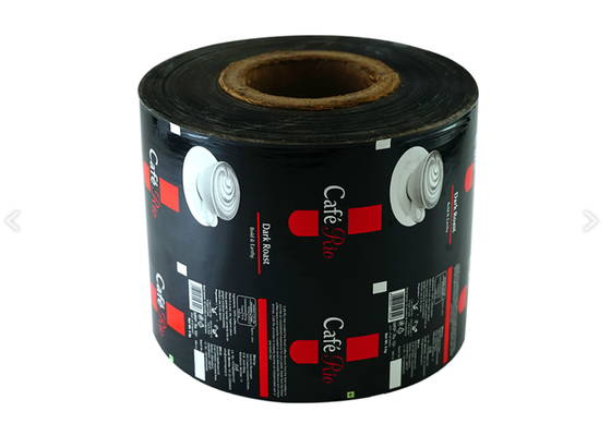 Custom Printed Laminated Film Roll Wraps Snack Bars Good Barrier Metalized Foil Laminated Film Roll