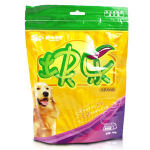 Zipper Stand Up Pet Food Packaging Bags With Custom Printing